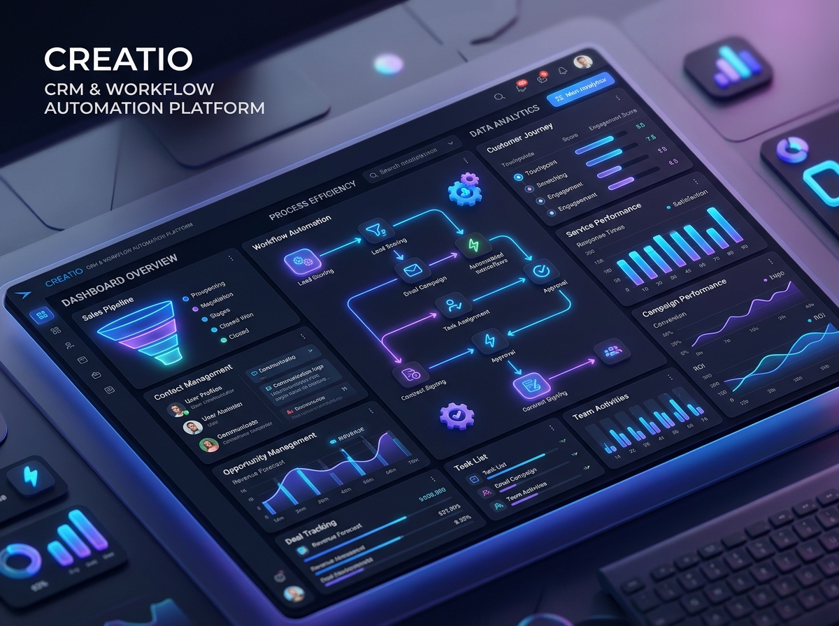 Creatio CRM and Workflow Automation Platform